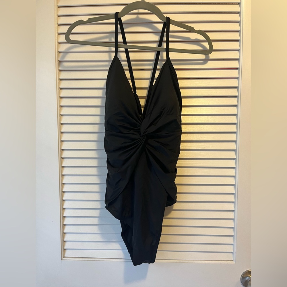 Time and Tru Black Swimsuit